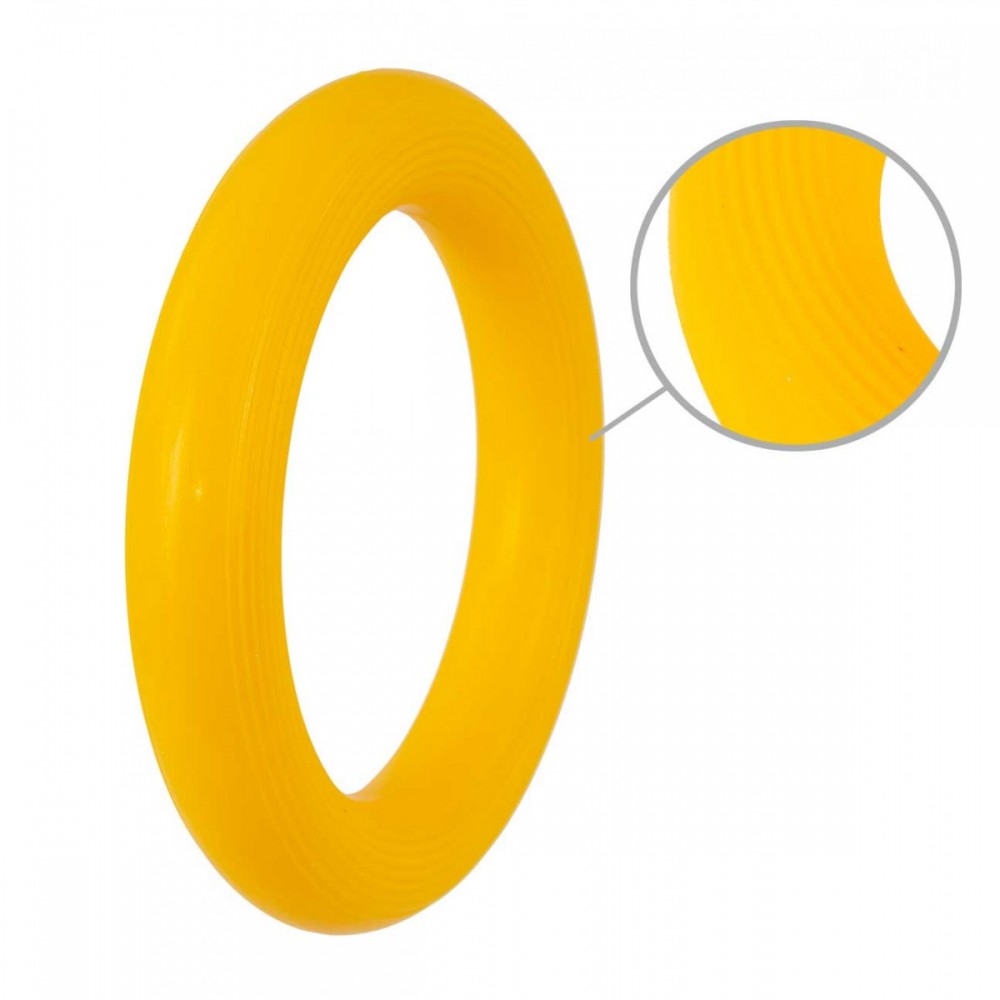 RINGO GUMOWE ŚR 17CM - ŻÓŁTE
