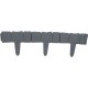 OBRZEŻE TRAWNIKOWE PALISADA KAMIEŃ 25X10 CM CIEMNY SZARY 10SZT