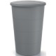ZBIORNIK POJEMNIK NA WODĘ DESZCZÓWKĘ SMOOTH 160L SMOOTH GRAY