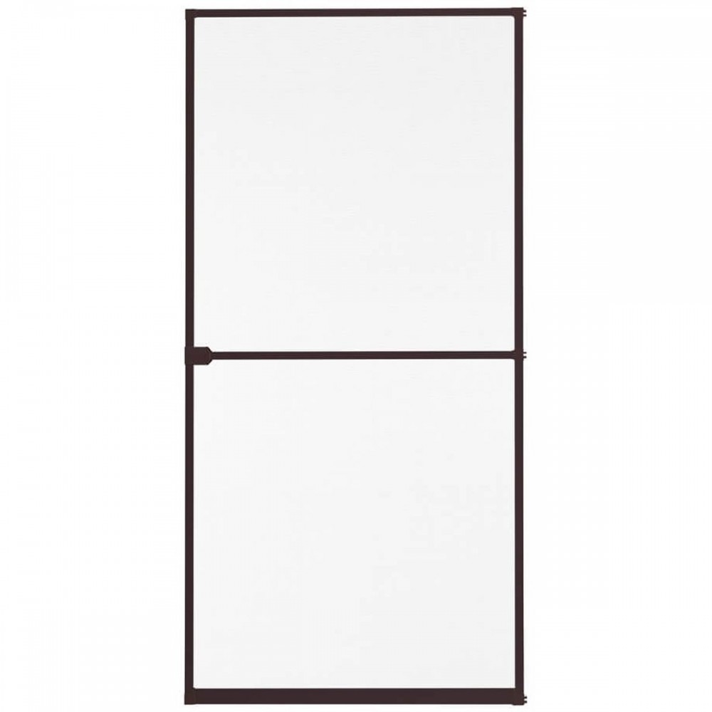 MOSKITIERA DRZWI ALU 100X215 BRĄZ