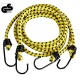 TAŚMY GUMY DO MOCOWANIA BAGAŻU HAKI DUNLOP DŁ 150CM 2szt - ŻÓŁTY