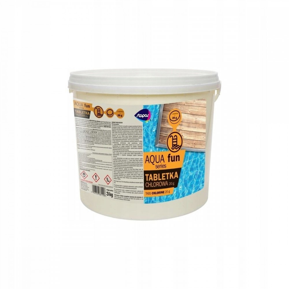 CHLOR DO BASENU AQUA FUN SERIES TABLETKI 150x20g