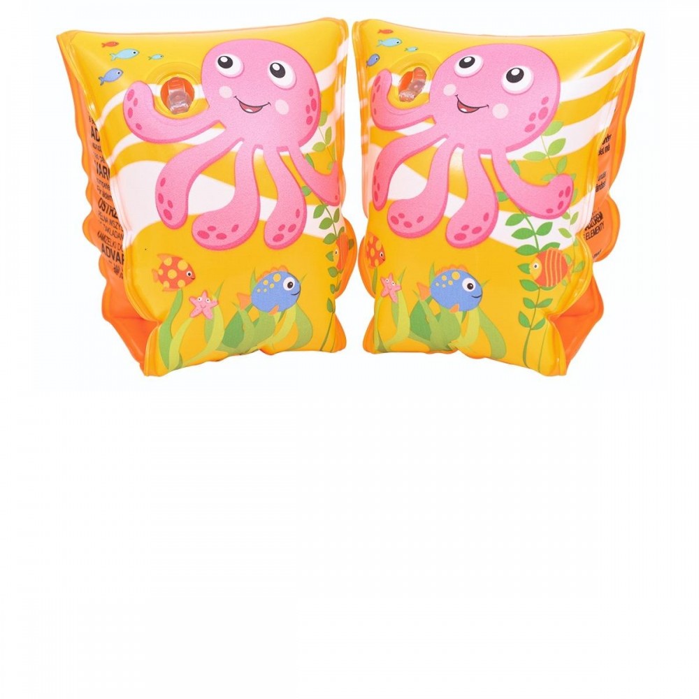 RĘKAWKI DO PŁYWANIA DLA DZIECI ZWIERZĄTKA MORSKIE 23x15CM 37464 OŚMIORNICA