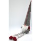 SKRZAT DEKORACYJNY 30+15CM SZARY