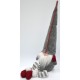 SKRZAT DEKORACYJNY 30+15CM SZARY
