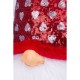 SKRZAT MIKOŁAJ ŚWIĄTECZNY SIEDZĄCY 92CM