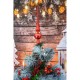 CZUBEK CHOINKOWY WYS. 25CM CZERWONY
