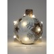 BOMBKA DEKORACYJNA Z LAMPKAMI LED fi 26CM
