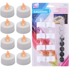 ZESTAWA 8 ŚWIECZEK TEA LIGHT LED