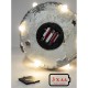 BOMBKA DEKORACYJNA Z LAMPKAMI LED fi 26CM
