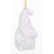 MIKOŁAJ ŚWIĄTECZNY CERAMICZNY BOMBKA 7,8CM 1 szt
