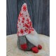SKRZAT DEKORACYJNY 7x5x15CM SZARO-BIAŁY