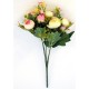 BUKIET PIWONII JASNO RÓŻOWY 35 CM