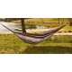 HAMAK OGRODOWY 2 OSOBOWY LUXE XXL 250x150CM Z DRĄŻKIEM BRĄZOWY