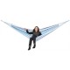 HAMAK OGRODOWY 2 OSOBOWY XXL 250x150CM NIEBIESKI