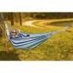 HAMAK OGRODOWY 2 OSOBOWY XXL 250x150CM NIEBIESKI
