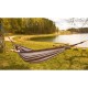 HAMAK OGRODOWY 2 OSOBOWY XXL 250x150CM BRĄZOWY