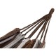 HAMAK OGRODOWY 2 OSOBOWY XXL 250x150CM BRĄZOWY