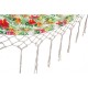 HAMAK Z FRĘDZLAMI 1 OSOBOWY 200X100CM MIAMI TROPIC JUNGLE ROYOKAMP