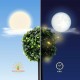ZESTAW LAMP SOLARNYCH 3 KUL BUKSZPANOWYCH 27 LED