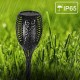 LAMPA SOLARNA POCHODNIA TAŃCZĄCE PŁOMYKI 10X10X83CM 36 LED