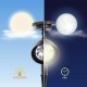 LAMPA SOLARNA REFLEKTOR 3 LED WBIJANY