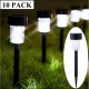 LAMPA SOLARNA LED O4,7x30,5cm PLASTIK KPL 10SZT