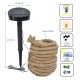 SZNUR JUTOWY Z LAMPAMI SOLAR 60 LED 4,5M