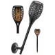 POCHODNIA LAMPA SOLARNA TAŃCZĄCE PŁOMYKI 3W1 10X10X86CM 36 LED