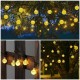 LAMPA SOLARNA OGRODOWA GIRLANDA ŁAŃCUCH SOLARNY 6M 40LED