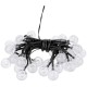 LAMPA SOLARNA OGRODOWA GIRLANDA ŁAŃCUCH SOLARNY 6M 40LED