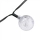 LAMPA SOLARNA OGRODOWA GIRLANDA ŁAŃCUCH SOLARNY 6M 40LED