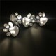 LAMPA SOLARNA ŁAŃCUCH SOLARNY 3M 4 ŁAPKI