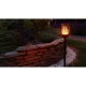 LAMPA SOLARNA POCHODNIA TAŃCZĄCE PŁOMYKI 10X10X83CM 36 LED