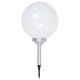 LAMPA SOLARNA KULA MLECZNA 30x62CM