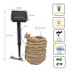 SZNUR JUTOWY Z LAMPAMI SOLAR 100 LED 8M