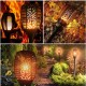 POCHODNIA SOLARNA TAŃCZĄCE PŁOMYKI 12X12X78CM 36 LED XXXL