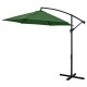 PARASOL OGRODOWY 300CM SKŁADANY NA WYSIĘGNIKU ZIELONY ANTRACYT