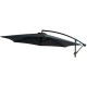 PARASOL OGRODOWY 300CM SKŁADANY NA WYSIĘGNIKU SZARY ANTRACYT