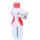 BIDON ROWEROWY SPORTOWY PROFILOWANY FITNESS 650ML DUNLOP - CZERWONY