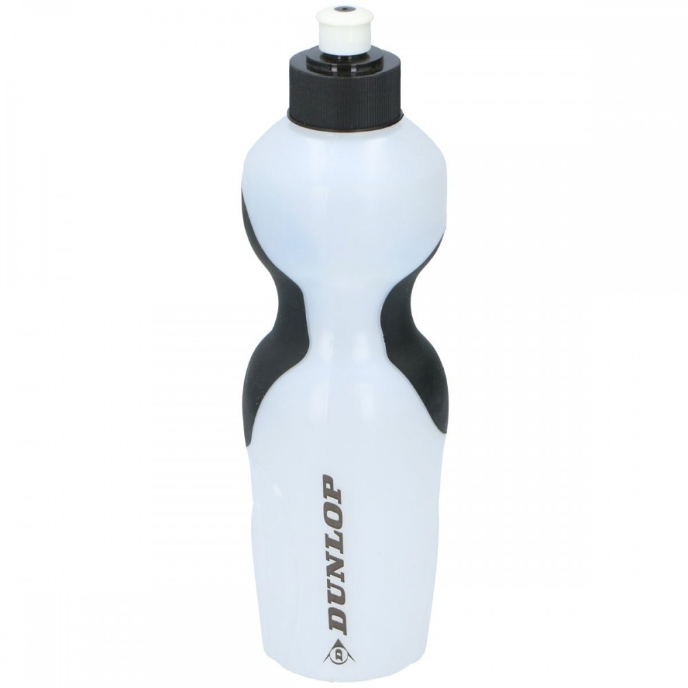 BIDON ROWEROWY SPORTOWY PROFILOWANY FITNESS 650ML DUNLOP - CZARNY