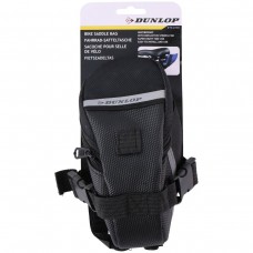 SAKWA TORBA ROWEROWA POD SIODŁO NA RZEPY DUNLOP CZARNA