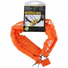 ZAPIĘCIE ROWEROWE DUNLOP ŁAŃCUCH NA KŁÓDKĘ DŁ.90CM - POMARAŃCZOWY