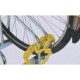 ZAPIĘCIE ROWEROWE DUNLOP ŁAŃCUCH NA KŁÓDKĘ DŁ.90CM - CZERWONY