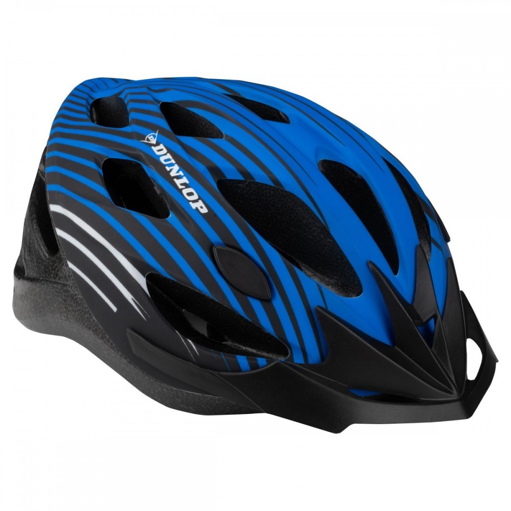 KASK ROWEROWY REGULOWANY DUNLOP R.S NIEBIESKI