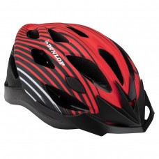 KASK ROWEROWY REGULOWANY DUNLOP R.M CZERWONY