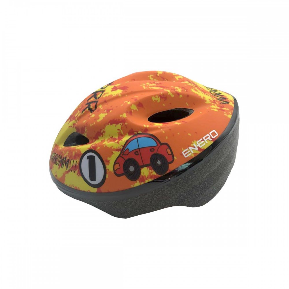 KASK ROWEROWY DZIECIĘCY REGULOWANY ENERO CAR R.L (51-53CM )