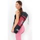 MATA FITNESS NBR ANTYPOŚLIZGOWA CZERWONA I TORBA EB FIT