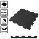 MATA PUZZLE PIANKOWE EVAKPL. 6SZT 10MM CZARNY