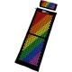 MATA Z PODUSZKĄ DO AKUPRESURY JOGI MASAŻU WIELOKOLOROWA 128x48x2CM EB FIT